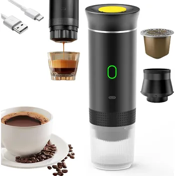 Kávovar Automatický kávovar na kapsle, černý, 72 W, 20 barů