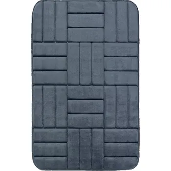Koupelnová předložka Breno Koupelnová předložka 667 dark grey, 40x50 cm, Šedá