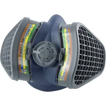 Plynová maska GVS ELIPSE vysocevýkonná filtrační polomaska ABEK1 velikost S/M