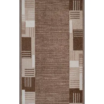 Koberec Breno Běhoun MONTANA 49, šíře 67 cm, Hnědá/Béžová