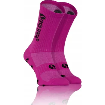 Pánské ponožky SKB02 růžové Sesto Senso 43-46 růžová