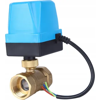 Instalatérský materiál ELEKTROMAGNETICKÝ KULOVÝ VENTIL DN25 1" 220V POHON