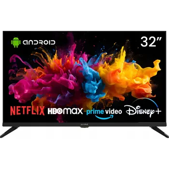 Televizor LED Televize Kiano Elegance TV 32" HD Ready černá