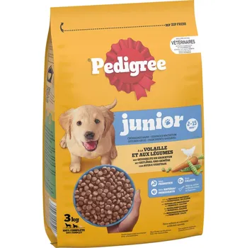 Pedigree Junior drůbeží se zeleninou 3 kg