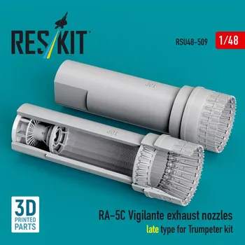 Plastikový model Reskit 1/48 RA-5C Vigilante exhaust nozzles late (TRUMP)