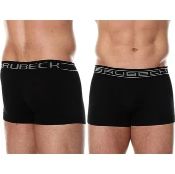 Pánské bavlněné boxerky Brubeck Comfort Cotton BX10050A černé XXL