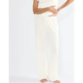 Dámské pyžamo Mix & Match Trousers Pointelle - WHITE - TRIUMPH WHITE - TRIUMPH 44