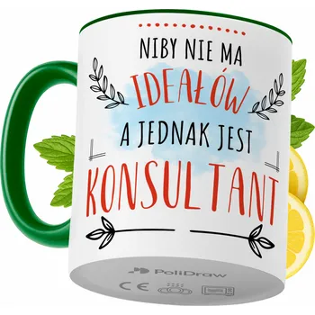 Hrnek Polidraw Hrnek Polidraw pro konzultanta na dárek keramika 330 ml