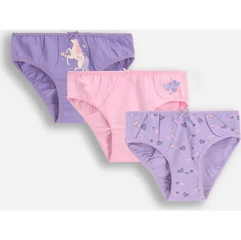 Dívčí spodní prádlo Dívčí kalhotky dětské, 3 kusy, bavlněné 092/098 Coccodrillo ZC5