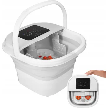 Masážní přístroj SKLÁDACÍ MASÁŽNÍ VANA NA NOHY S OHŘEVEM, BUBLINKAMI A KONTROLOU TEPLOTY