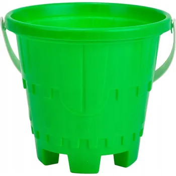 Hračka na písek Kbelík Simba 16 cm zelený