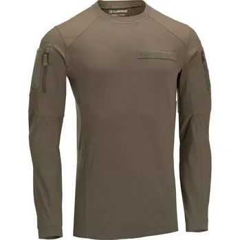 Pánské tričko Clawgear® Tričko Instructor MK III LS LW Clawgear®, Barva: Stone grey olive, Velikost: XXL
