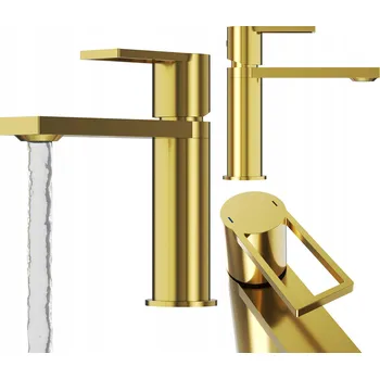 Vodovodní baterie Stojánková umyvadlová baterie Granitan ARMA zlatá