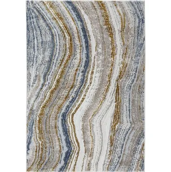 Koberec Breno Kusový koberec JOY 47124/GC990, 135x200 cm, Vícebarevné/Modrá