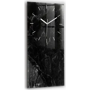 Hodiny Nástěnné hodiny Wallfluent černé 30 cm