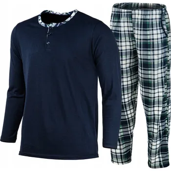 Pánské pyžamo Heyo pánské pyžamo HPM010 s dlouhým rukávem, velikost L