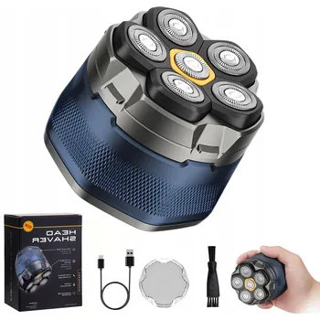 HOLICÍ STROJEK PÁNSKÝ ZASTŘIHOVAČ NA HOLENÍ HLAVY, VLASŮ A VOUSŮ, VODĚODOLNÝ