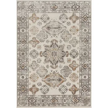 Koberec Breno Kusový koberec TERRA 31, 80x150 cm, Vícebarevné/Béžová