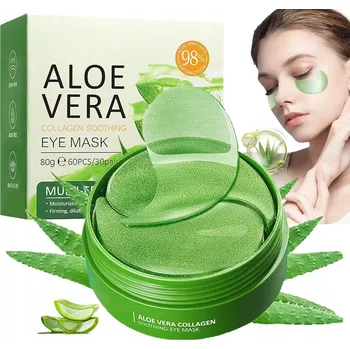 Péče o oční okolí 60 kusů hydratačních gelových náplasti pod oči, které zmírňují únavu očí