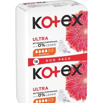 Menstruační vložka Kotex Ultra Comfort Normal dámské vložky 16 ks