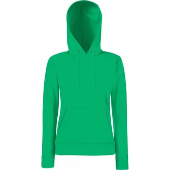 Dámská mikina F.O.L. | Classic Lady-Fit Hooded Sweat kelly green L Mikina s kapucí (dámská)