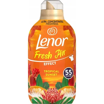 Přípravek na praní Tekutá aviváž Lenor Fresh Air Effect Tropical Sunset 50 praní 0,7 l