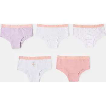 Sinsay - Sada 5&nbsp;kusů kalhotek - vícebarevná - 394JP-MLC - 394JP-MLC-U11