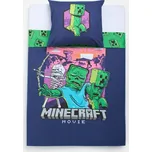 Sinsay - Sada oboustranného povlečení Minecraft - námořnická modrá - 994IJ-59X - 994IJ-59X-ONE