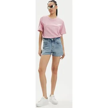 Pánské tričko Lee T-Shirt 112350207 Růžová Relaxed Fit XS