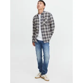 Pánská košile Blend Košile 20715808 Béžová Regular Fit XXL