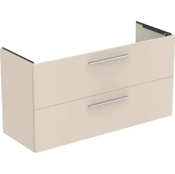 Nábytek Ideal Standard i.Life A - Umyvadlová skříňka, 120x44x63 cm, 2 zásuvky, matná písková T5258NF