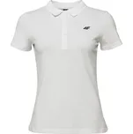 Dámské polo tričko 4F POLO SLIM L Bílá, Černá
