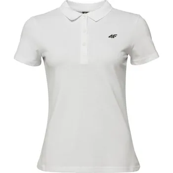 Dámské oblečení Dámské polo tričko 4F POLO SLIM L Bílá, Černá