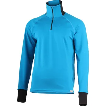 Pánské oblečení LEO pánská merino mikina - Modrá 5199 / XXL / Modrá