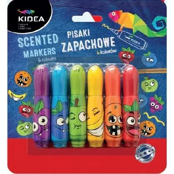 Vonné Fixy Kidea 6 barev