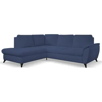 Sedací souprava Levostranná rohová sedací souprava Geneva s rozkladem typu delfín a úložným prostorem na lůžkoviny - Benix aragon 74 244x88 cm