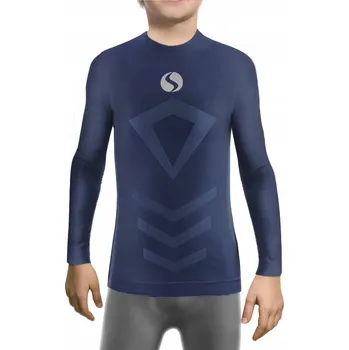 Pánské tričko Chlapecké funkční triko Thermo Active CL40 s dlouhým rukávem, tmavě modré, velikost 116-140 (4XS/3XS)