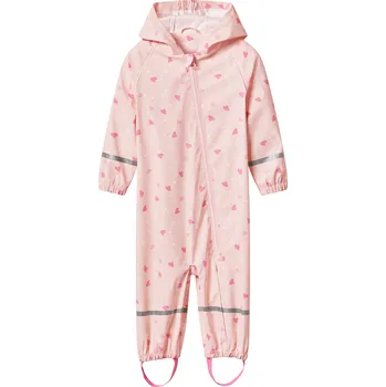 Kojenecká kombinéza lupilu® Dívčí nepromokavá kombinéza (světle růžová, 74/80)