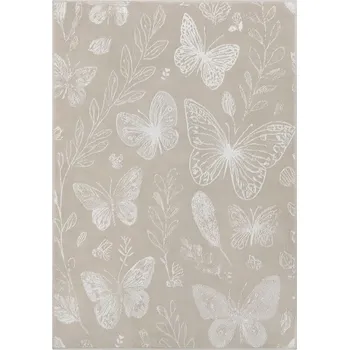 Koberec Breno Kusový koberec LIDA NEW COLIAS Light beige, 80x150 cm, Béžová/Vícebarevné