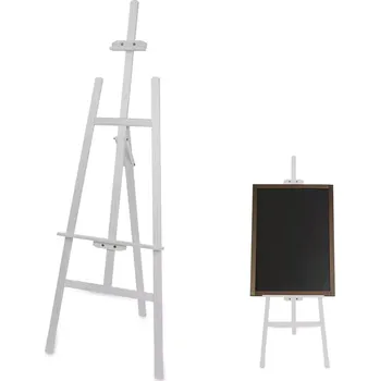 Kancelářský nábytek Opěrný Stojan - Wooden Easel - Bílý