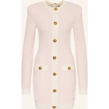 Dámské šaty Balmain Dámské Koktejlové Šaty S Třpytivou Nití, světle...