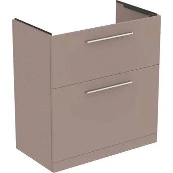 Nábytek Ideal Standard i.Life A - Umyvadlová skříňka, 80x44x85 cm, 2 zásuvky, matná béžová T5274NH