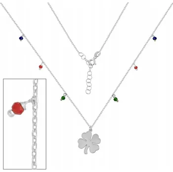 Přívěsek Stříbro Čtyřlístek s jetelem ryzost 925