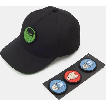 Pokrývka hlavy Sinsay - Kšiltovka Marvel - černá - 250EE-99X - 250EE-99X-M