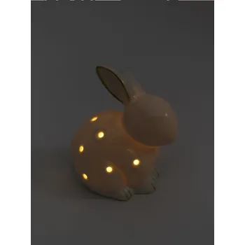 Lampička Sinsay - Velikonoční LED lampička ve tvaru zajíčka - bílá - 150IK-00X - 150IK-00X-ONE