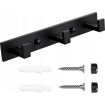 Věšák Koupelnový věšák na ručníky s háčky do koupelny, kuchyně, s háčky, 26 cm