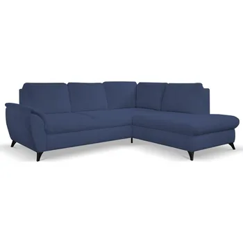 Sedací souprava Pravostranná rohová sedačka Geneva s rozkladem typu delfín a úložným prostorem na lůžkoviny - Benix aragon 74 244x88 cm