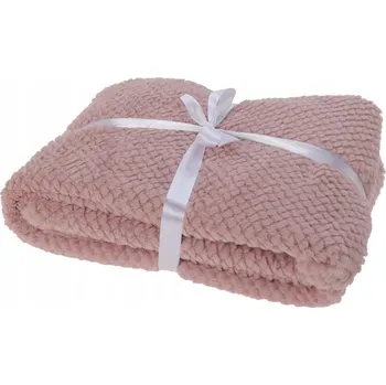 deka Deka HOMESTYLING polyester 160 cm x 130 cm růžová