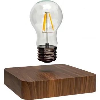 Stojací lampa Magnetická levitační lampička s čtvercovým podstavcem, dotykové ovládání, moderní stůl dekorace, unikátní levitace