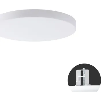 Koupelnové svítidlo OSMONT CARINA V1 stropní/nástěnné skleněné polovestavné svítidlo bílá IP44 3000 K 24W LED DALI (původní kód OS 67102) - OSMONT OS CAR67102